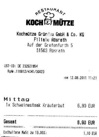 sdai Hffner Kochmtze Restaurant